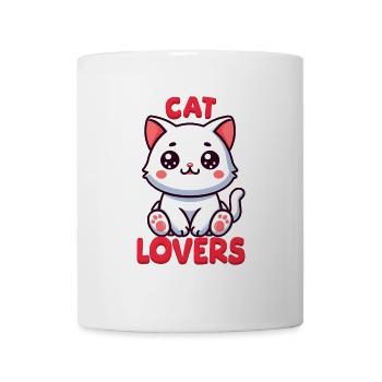 Animal Lovers - Cat Lovers - Coffee/Tea Mug - white - Front