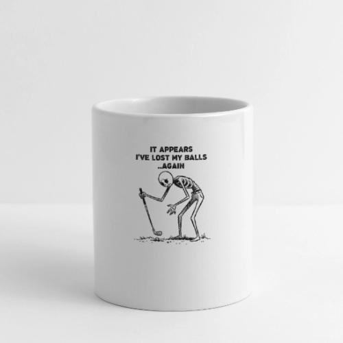 Unisex Golf Skeleton T-Shirt Funny Lost My Balls - Coffee/Tea Mug