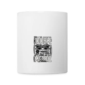 Dork Mode 6 - Coffee/Tea Mug - white - Front