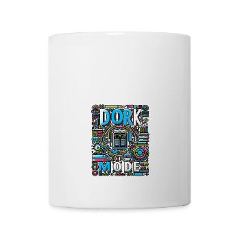 Dork Mode 14 - Coffee/Tea Mug - white - Front