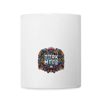 Dork Mode 8 - Coffee/Tea Mug - white - Front