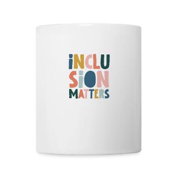 Inclusion Matters - Coffee/Tea Mug - white - Front
