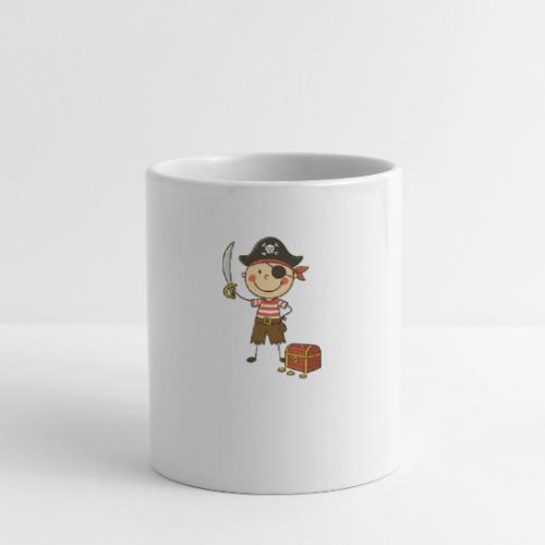 Cartoon Pirate Boy Kids Treasure T-Shirt - Coffee/Tea Mug