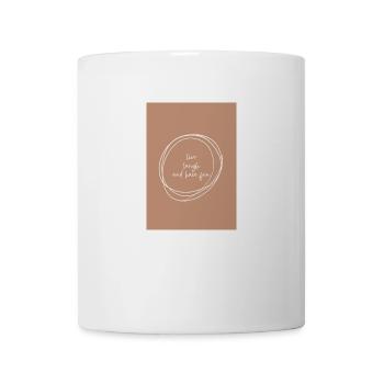 Positive Quote Design (live, laugh and have fun) - Coffee/Tea Mug - white - Front