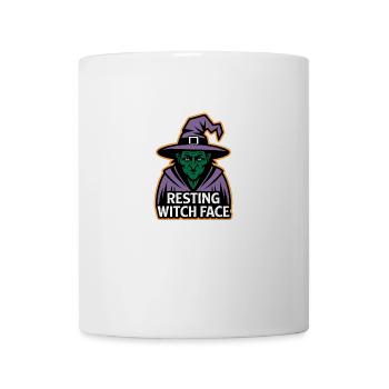 Resting Witch Face - Coffee/Tea Mug - white - Front