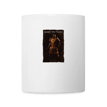 Medieval Soldier With Armor And Bat - Coffee/Tea Mug - white - Front