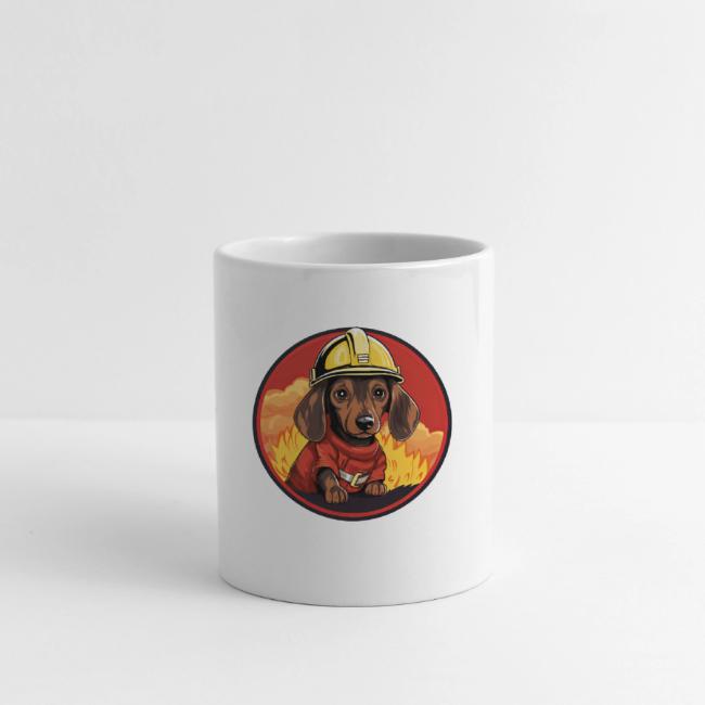 Dachshund firefighter / fireman dachshund