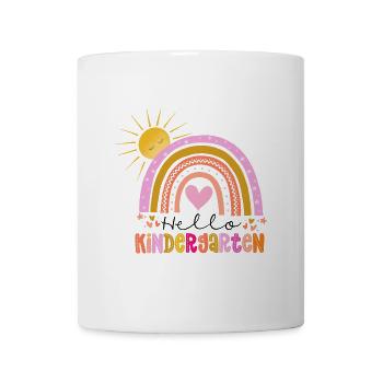 Hello Kindergarten - Coffee/Tea Mug - white - Front