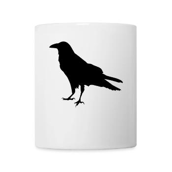 Raven - Coffee/Tea Mug - white - Front
