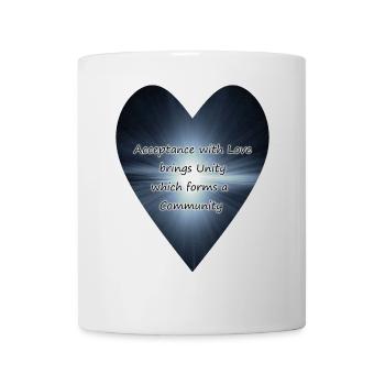 Community Message - Coffee/Tea Mug - white - Front