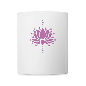 Lotus Flower Lotus Flower Garden Plant - Coffee/Tea Mug - white - Front