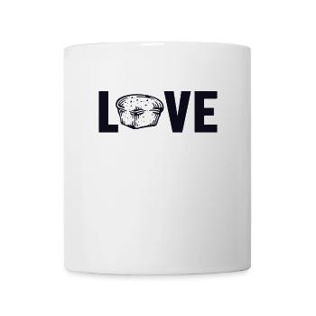 Love Bread Dough Bread Maker Bread Queen Lover - Coffee/Tea Mug - white - Front