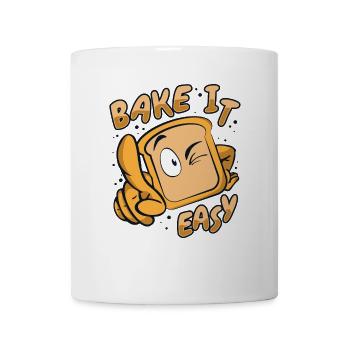 Bake It Easy Bread Maker Bread Dough Bread Queen - Coffee/Tea Mug - white - Front