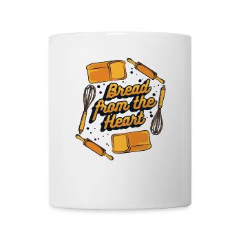 Bread From The Heart Bread Dough Bread Maker - Coffee/Tea Mug - white - Front