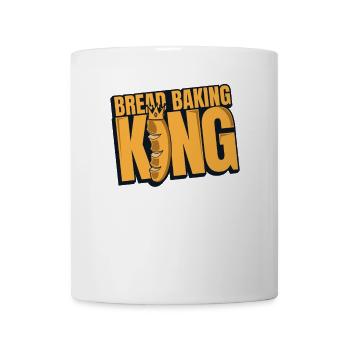 Bread Baking King Bread Maker Bread Dough Lover - Coffee/Tea Mug - white - Front