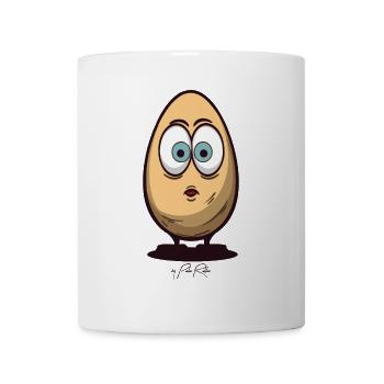 Surprised Egg - Coffee/Tea Mug - white - Front