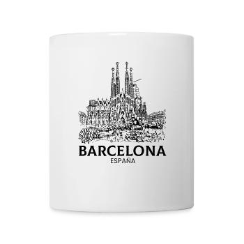 barcelona spain espana - Coffee/Tea Mug - white - Front