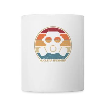 Retro Nuclear Power Plant Energy Uranium Nuclear - Coffee/Tea Mug - white - Front