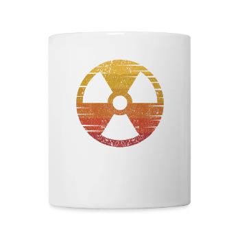 Retro Uranium Nuclear Power Plant Energy Nuclear - Coffee/Tea Mug - white - Front