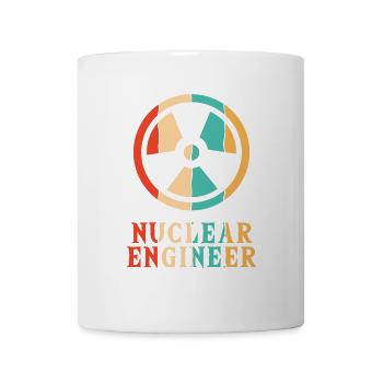 Retro Energy Uranium Nuclear Power Plant Nuclear - Coffee/Tea Mug - white - Front