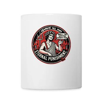 Dante in Eternal Punishment - Coffee/Tea Mug - white - Front