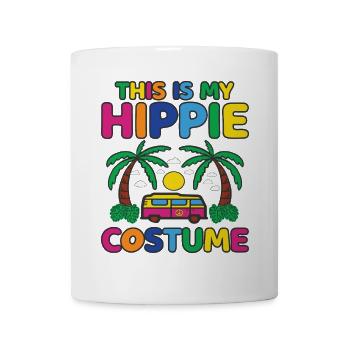 This is my Hippie Costume Flowerpower Hippie - Coffee/Tea Mug - white - Front