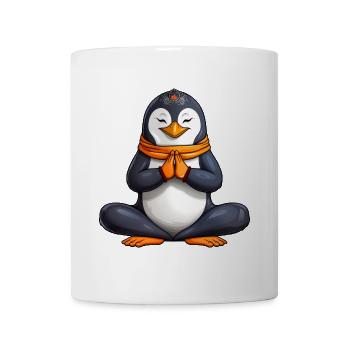 Yogi Penguin - Coffee/Tea Mug - white - Front