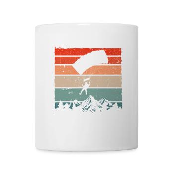 Skydive parachutist, parachute skydiver gift - Coffee/Tea Mug - white - Front