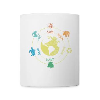 Environmental protection nature conservation Ocean - Coffee/Tea Mug - white - Front