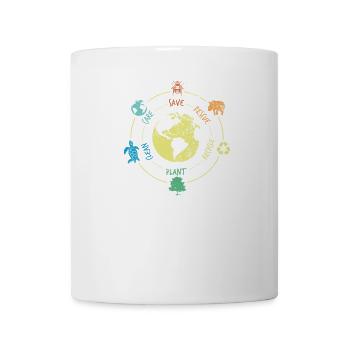 Environmental protection nature conservation Ocean - Coffee/Tea Mug - white - Front