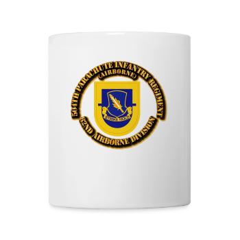 Flash - 504th Parachute Infantry Regiment - Coffee/Tea Mug - white - Front