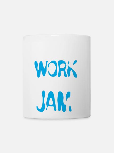 social work is my jam - Coffee/Tea Mug - white