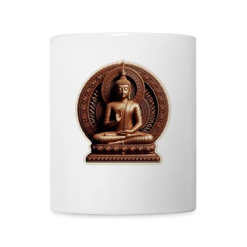 Buddha Statue in meditation and Hand Mudra - Coffee/Tea Mug