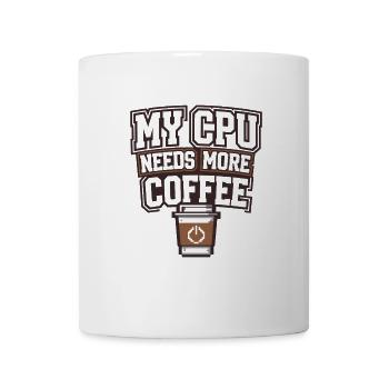 Retro Computing Fans Vintage Computers Old-School - Coffee/Tea Mug - white - Front