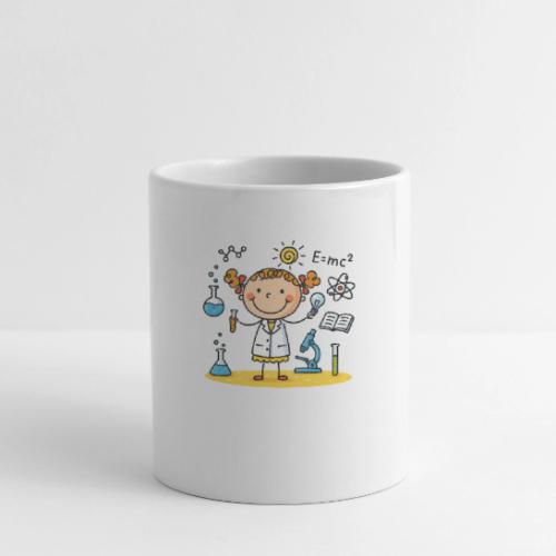 Cartoon Girl Scientist Kids Science T-Shirt - Coffee/Tea Mug