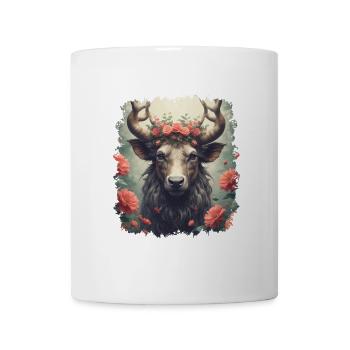 cerf - Tasse - blanc - Devant