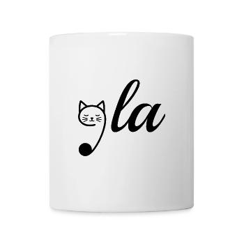 Cat Ladies Pets Lovers Paws Kamala Harris Comma La - Coffee/Tea Mug - white - Front
