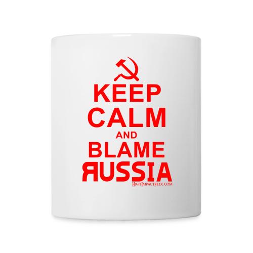 Keep Calm and Blame Russia (RED) - Coffee/Tea Mug