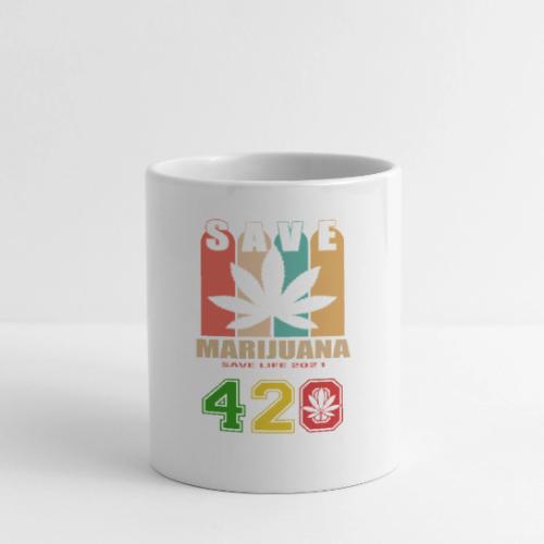 Hysterical 420 Save The Plant Weed Marijuana - Coffee/Tea Mug