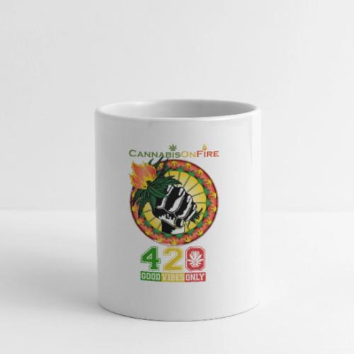 Charming Cannabis On Fire 420 Weed Marijuana - Coffee/Tea Mug