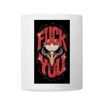 Fuck you bird - Coffee/Tea Mug - white - Front