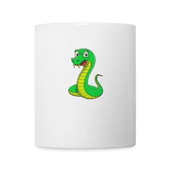 Disgusted Serpent: A Snaky Expression - Coffee/Tea Mug - white - Front