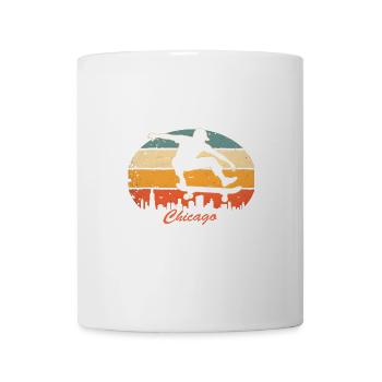Chicago Skater - Coffee/Tea Mug - white - Front
