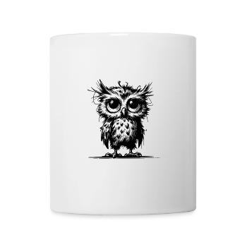 Owl I Don't Look Tired - I Am Tired - Coffee/Tea Mug - white - Front