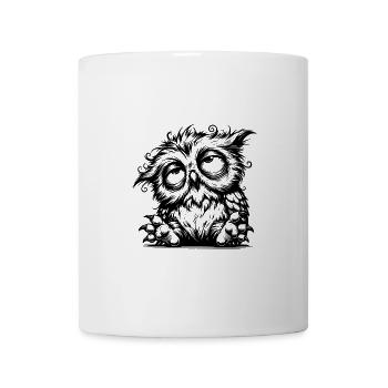 Owl Dark Circles? My Natural Accessories - Coffee/Tea Mug - white - Front