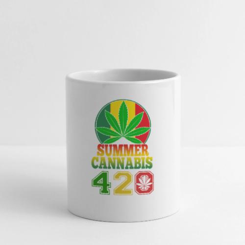 Enjoyable 420 Summer Smoker Weed Marijuana Design - Coffee/Tea Mug