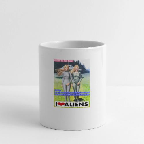 TshirtHotAliens with Back Crew Logo of PINKY - Coffee/Tea Mug