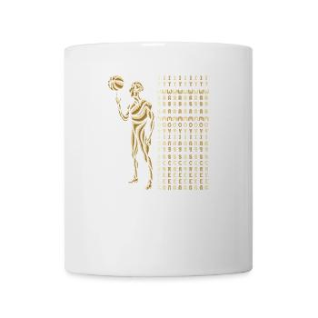 It Was A Moving Screen Basketball - Coffee/Tea Mug - white - Front