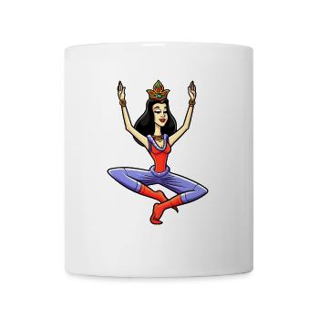Princess Yogi - Coffee/Tea Mug - white - Front