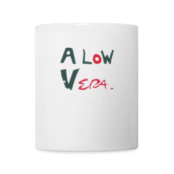 a low vera - Coffee/Tea Mug - white - Front